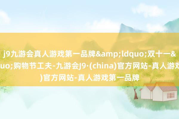 j9九游会真人游戏第一品牌&ldquo;双十一&rdquo;购物节工夫-九游会J9·(china)官方网站-真人游戏第一品牌